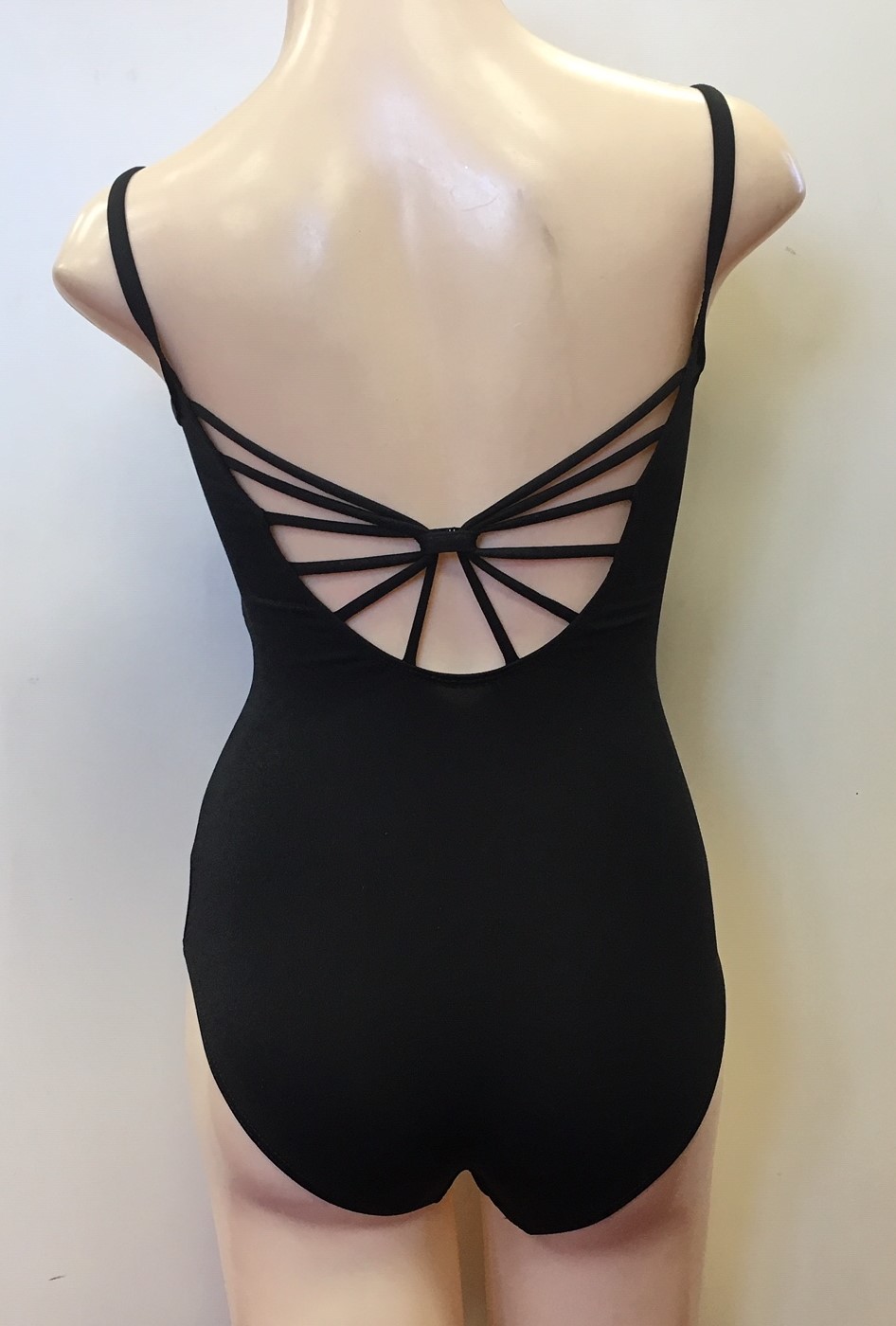 Women's Leotards, Capezio, Geometric Strap Camisole Leotard