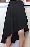 M. Stevens Long Wrap Chiffon Skirt