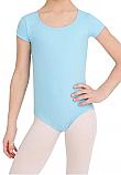 Capezio Children's Short Sleeve Scoopneck Leotard