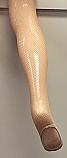 Danskin Fishnet Overboot Skate Tight