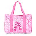 Danshuz Quilted On Pointe Pink Bag