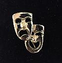 Barry's Comedy/Tragedy Pin